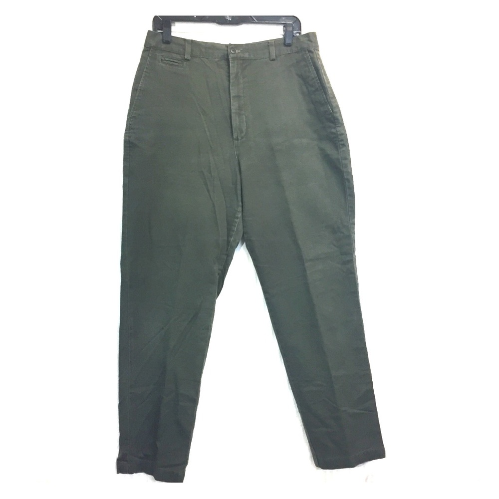 SOLD!!!🥳 DOCKERS Women’s 16M Flat Front Green Khaki Slacks